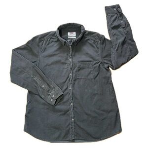 Fjallraven Women’s Ovik Corduroy Long Sleeve Comfort Fit Dark Green SZ M outdoor